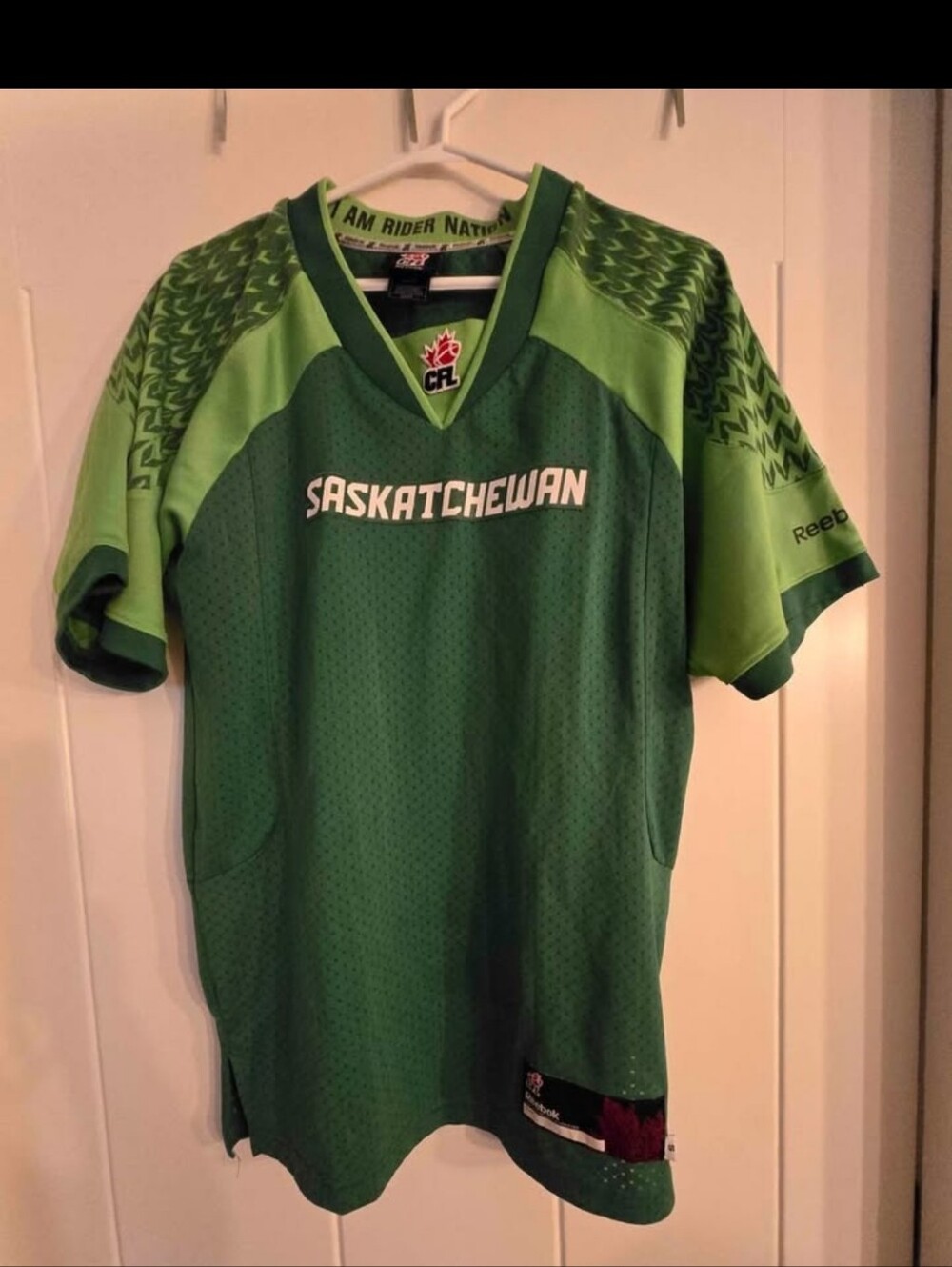 Saskatchewan Roughriders Jersey size Small